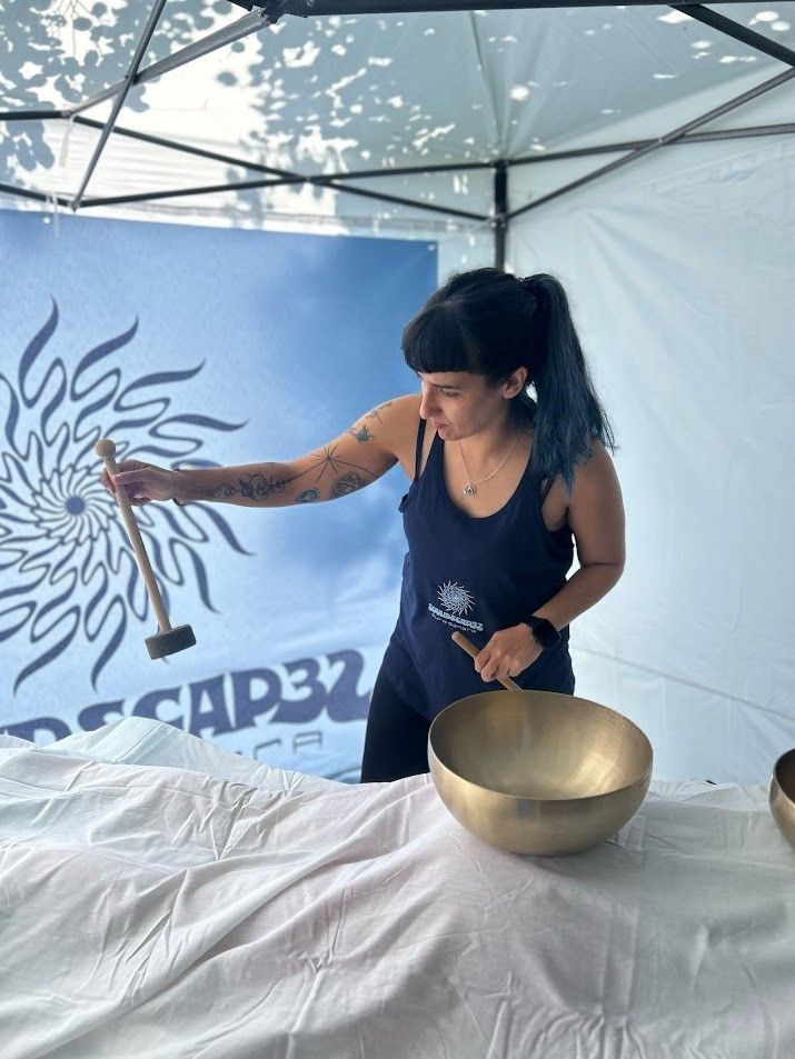 Massagem com Taças Tibetanas